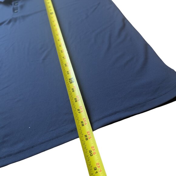 Under Armour Men's XL Playoff 3.0 Strike Golf Polo Navy UPF 40 Polyester Stretch - Picture 4 of 5